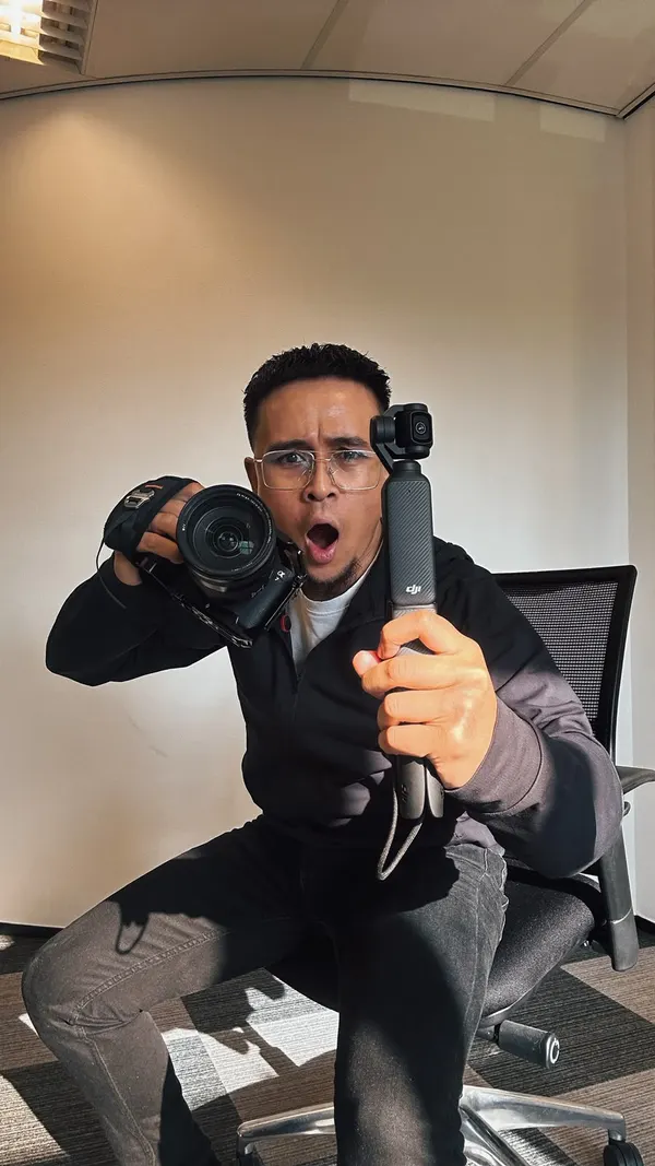 Rano Atmodikromo met camera en gimbal